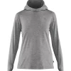 Fjällräven Basislag Trøjer | T-shirts & Toppe-Abisko Sun-hoodie W