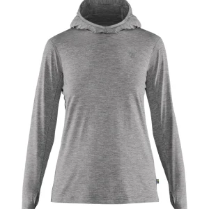 Fjällräven Basislag Trøjer | T-shirts & Toppe-Abisko Sun-hoodie W
