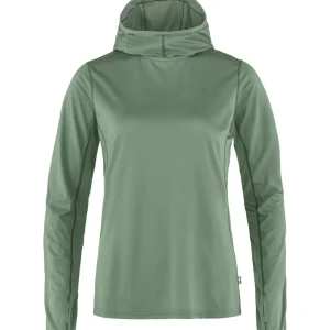 Fjällräven Basislag Trøjer | T-shirts & Toppe-Abisko Sun-hoodie W