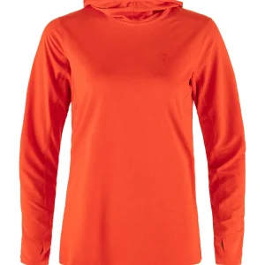 Fjällräven Basislag Trøjer | T-shirts & Toppe-Abisko Sun-hoodie W