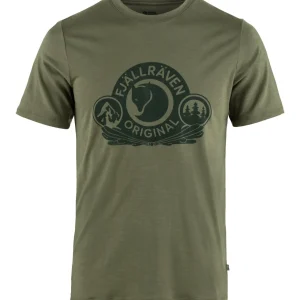Fjällräven T-shirts & Toppe-Abisko Wool Classic SS M