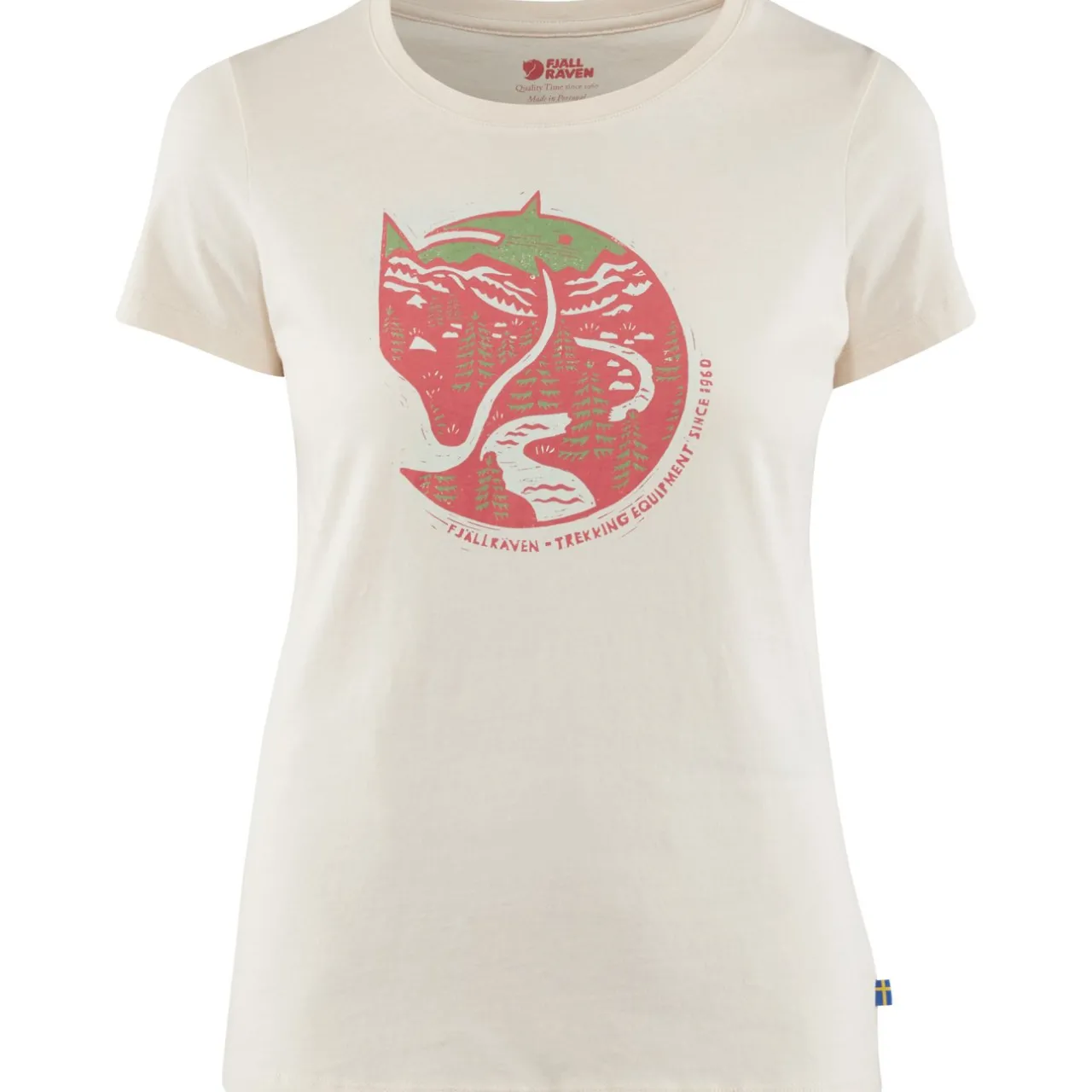 arctic_fox_tshirt_w_0.webp Fjällräven T-shirts & Toppe-Arctic Fox T-shirt W