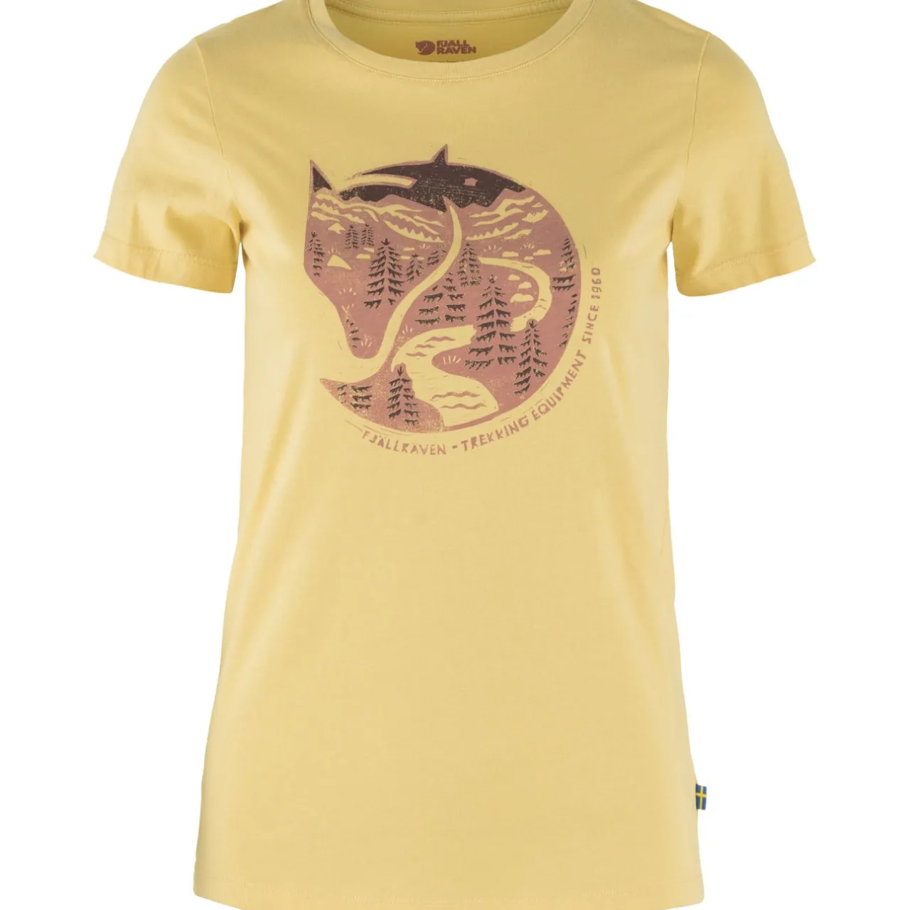 arctic_fox_tshirt_w_2.webp Fjällräven T-shirts & Toppe-Arctic Fox T-shirt W