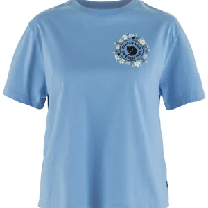 Fjällräven T-shirts & Toppe-Fjällblomster Logo T-shirt W