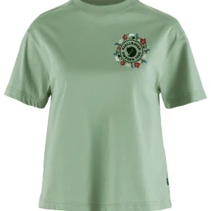 Fjällräven T-shirts & Toppe-Fjällblomster Logo T-shirt W