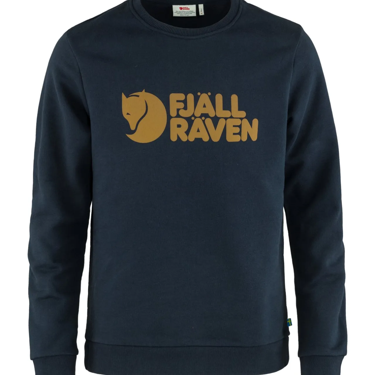fjxellrxeven_logo_sweater_1.webp Fjällräven Sweatre & Strik-Fjällräven Logo Sweater M