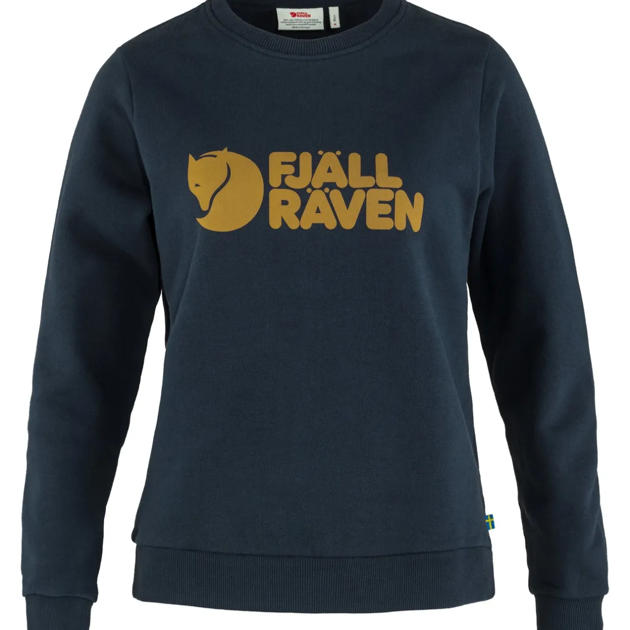 fjxellrxeven_logo_sweater_2-1.webp Fjällräven Sweatre & Strik-Fjällräven Logo Sweater W