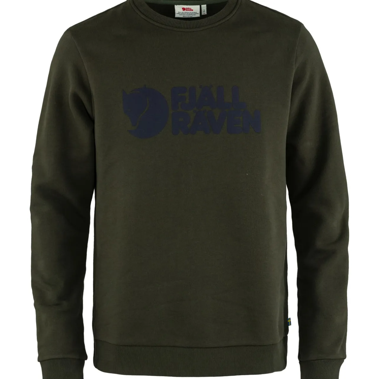 fjxellrxeven_logo_sweater_2.webp Fjällräven Sweatre & Strik-Fjällräven Logo Sweater M