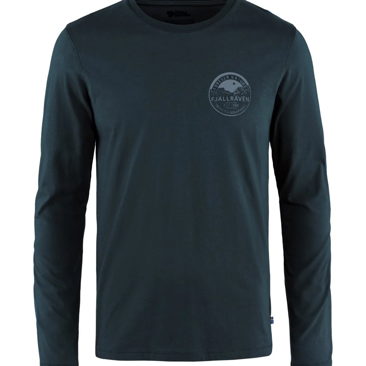 forever_nature_badge_ls_m_1.webp Fjällräven T-shirts & Toppe-Forever Nature Badge LS M