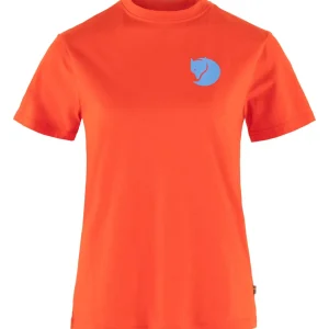 Fjällräven T-shirts & Toppe-Fox Boxy Logo Tee W