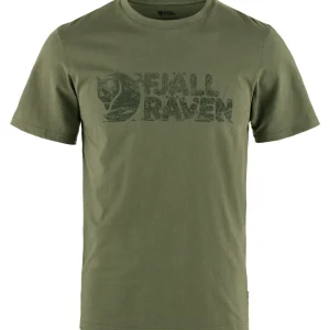 Fjällräven T-shirts & Toppe-Lush Logo T-shirt M