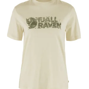 Fjällräven T-shirts & Toppe-Lush Logo T-shirt W
