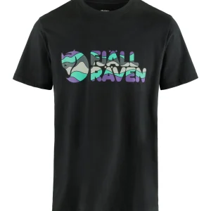 Fjällräven T-shirts & Toppe-Multicolor Logo T-shirt M