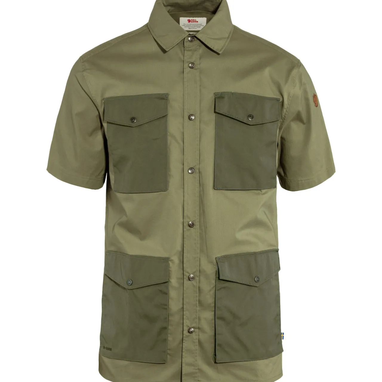 rxeven_shirt_ss_m_1.webp Fjällräven Skjorter-Räven Shirt SS M