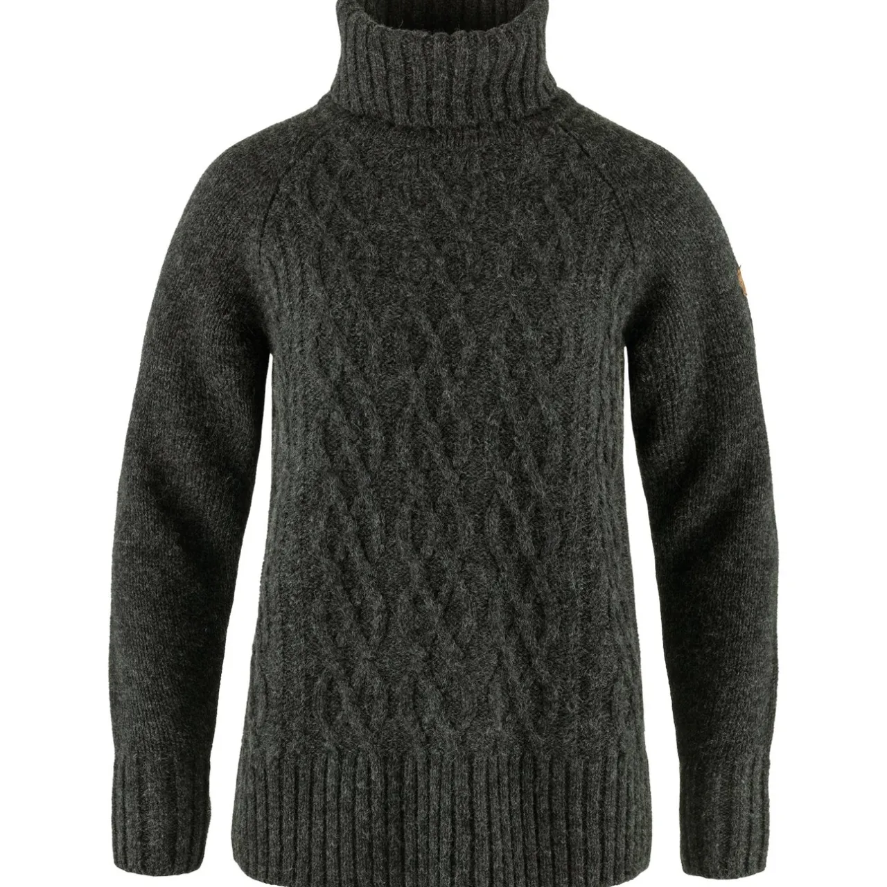 xdvik_cable_knit_roller_n_2.webp Fjällräven Sweatre & Strik-Övik Cable Knit Roller Neck W