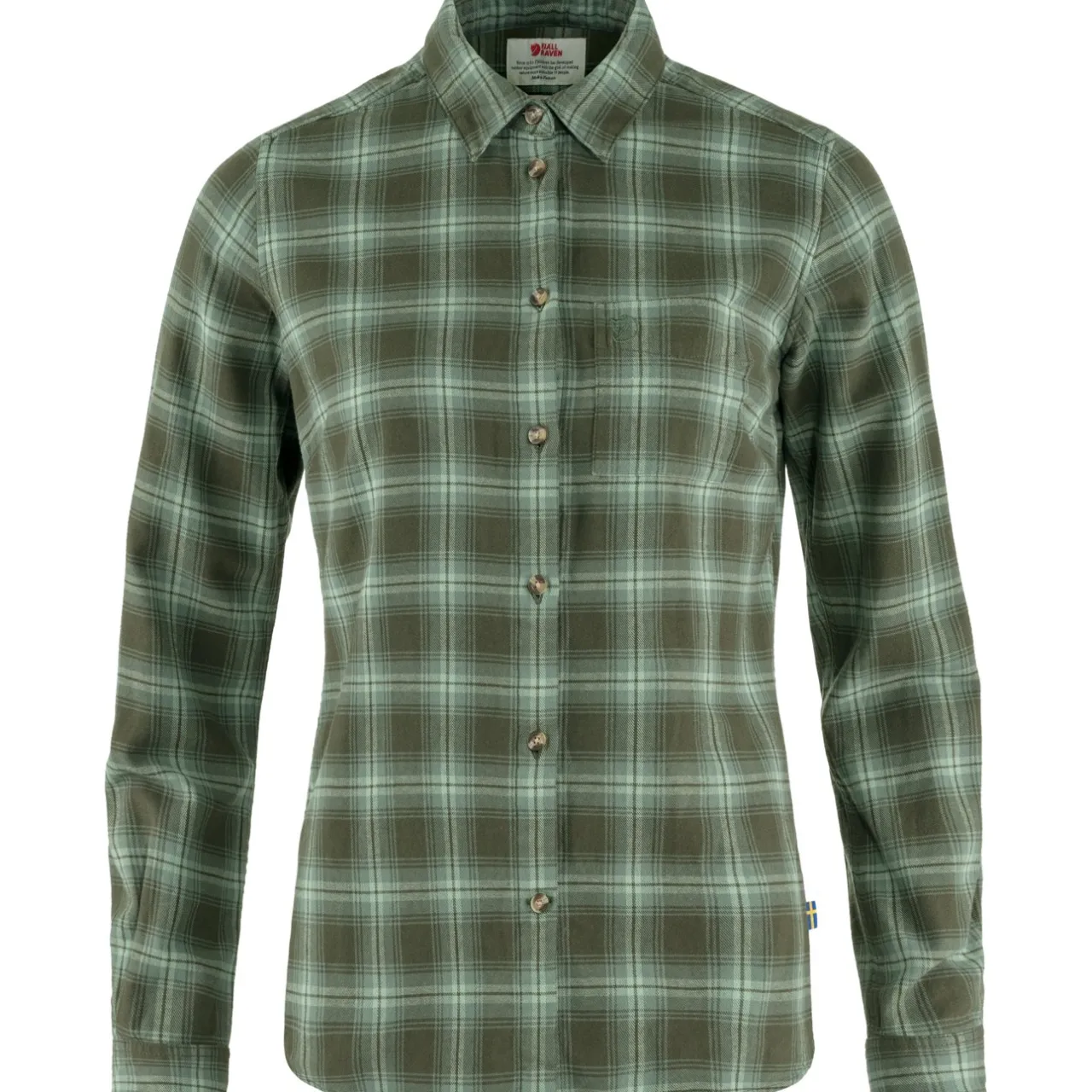 xdvik_flannel_shirt_w_3.webp Fjällräven Skjorter-Övik Flannel Shirt W