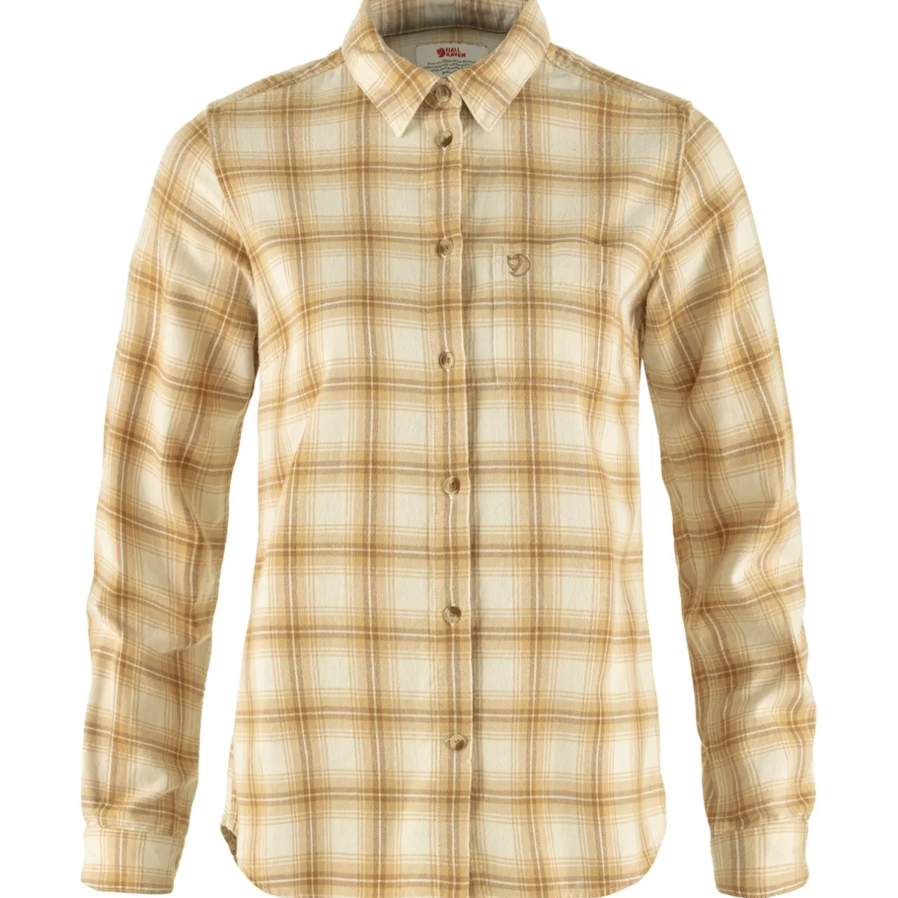 xdvik_flannel_shirt_w_4.webp Fjällräven Skjorter-Övik Flannel Shirt W