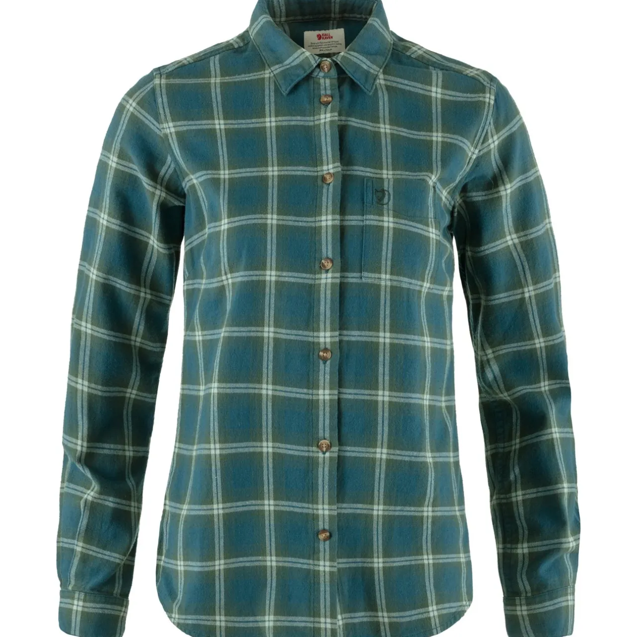 xdvik_flannel_shirt_w_6.webp Fjällräven Skjorter-Övik Flannel Shirt W