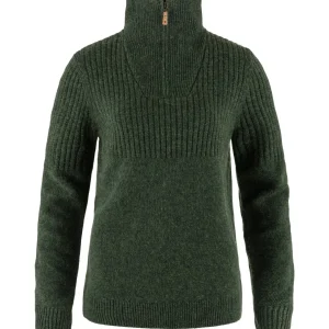 Fjällräven Sweatre & Strik-Övik Half Zip Knit W