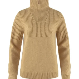 Fjällräven Sweatre & Strik-Övik Half Zip Knit W