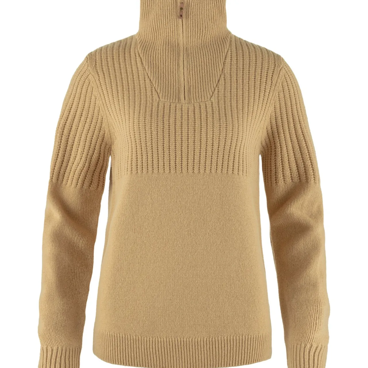 xdvik_half_zip_knit_w_1.webp Fjällräven Sweatre & Strik-Övik Half Zip Knit W