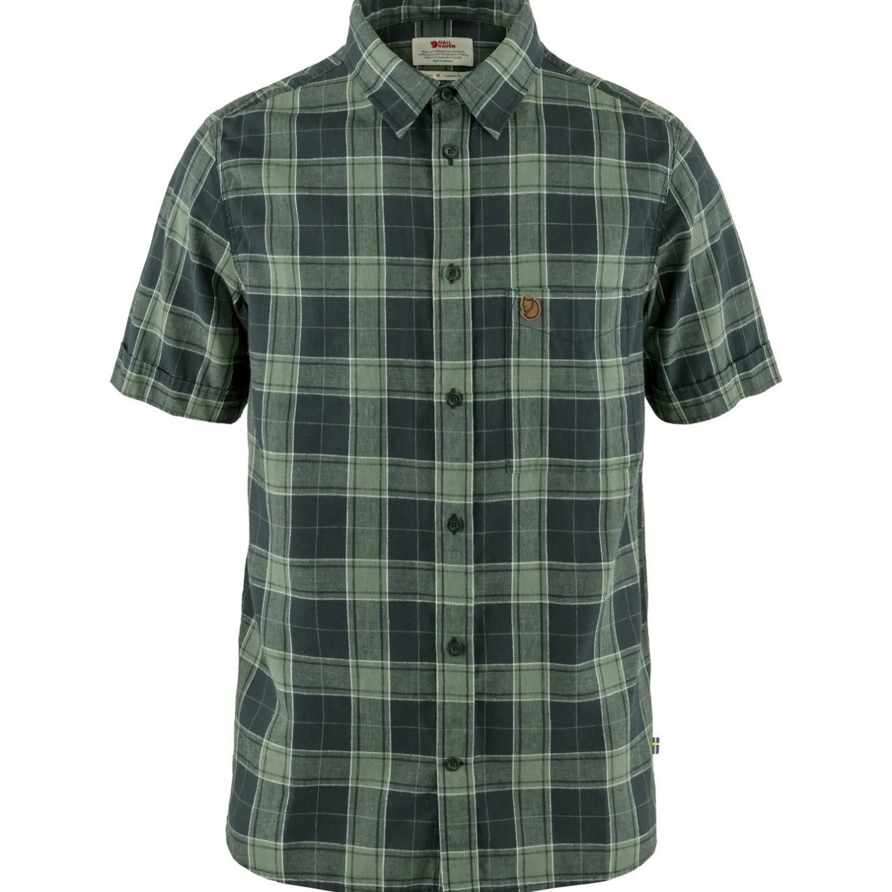 xdvik_travel_shirt_ss_m_3.webp Fjällräven Skjorter-Övik Travel Shirt SS M