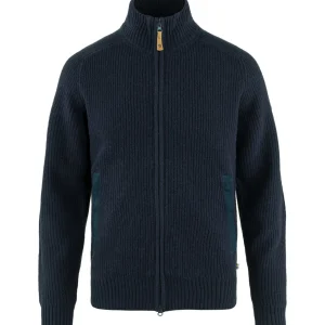 Fjällräven Sweatre & Strik-Övik Zip Cardigan Knit M